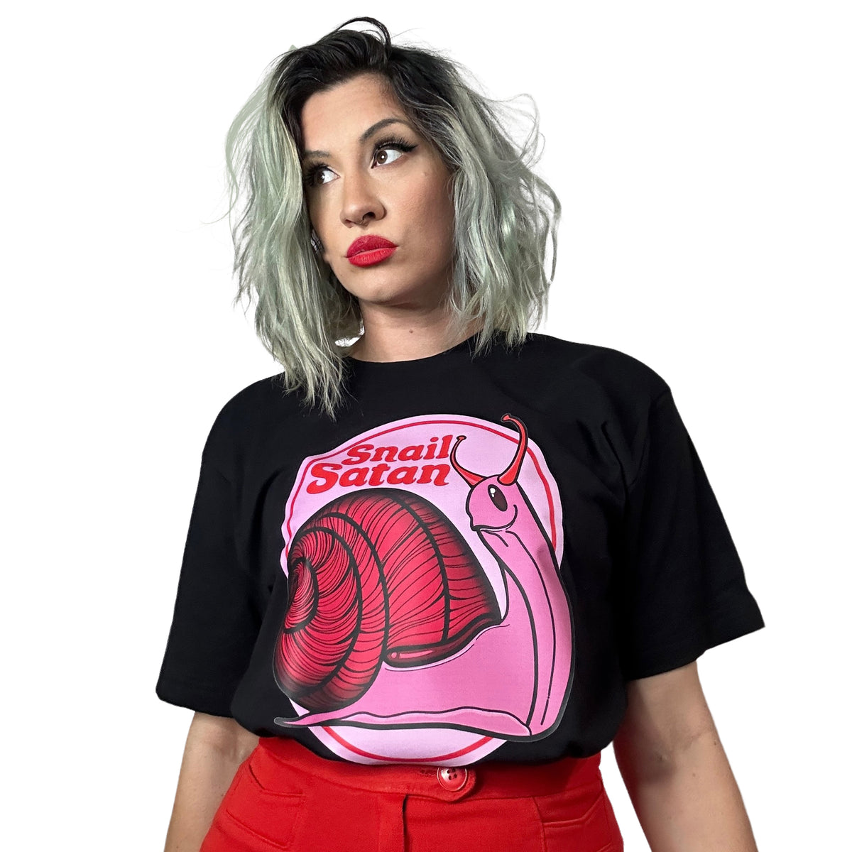 Snail Satan Graphic Shirt