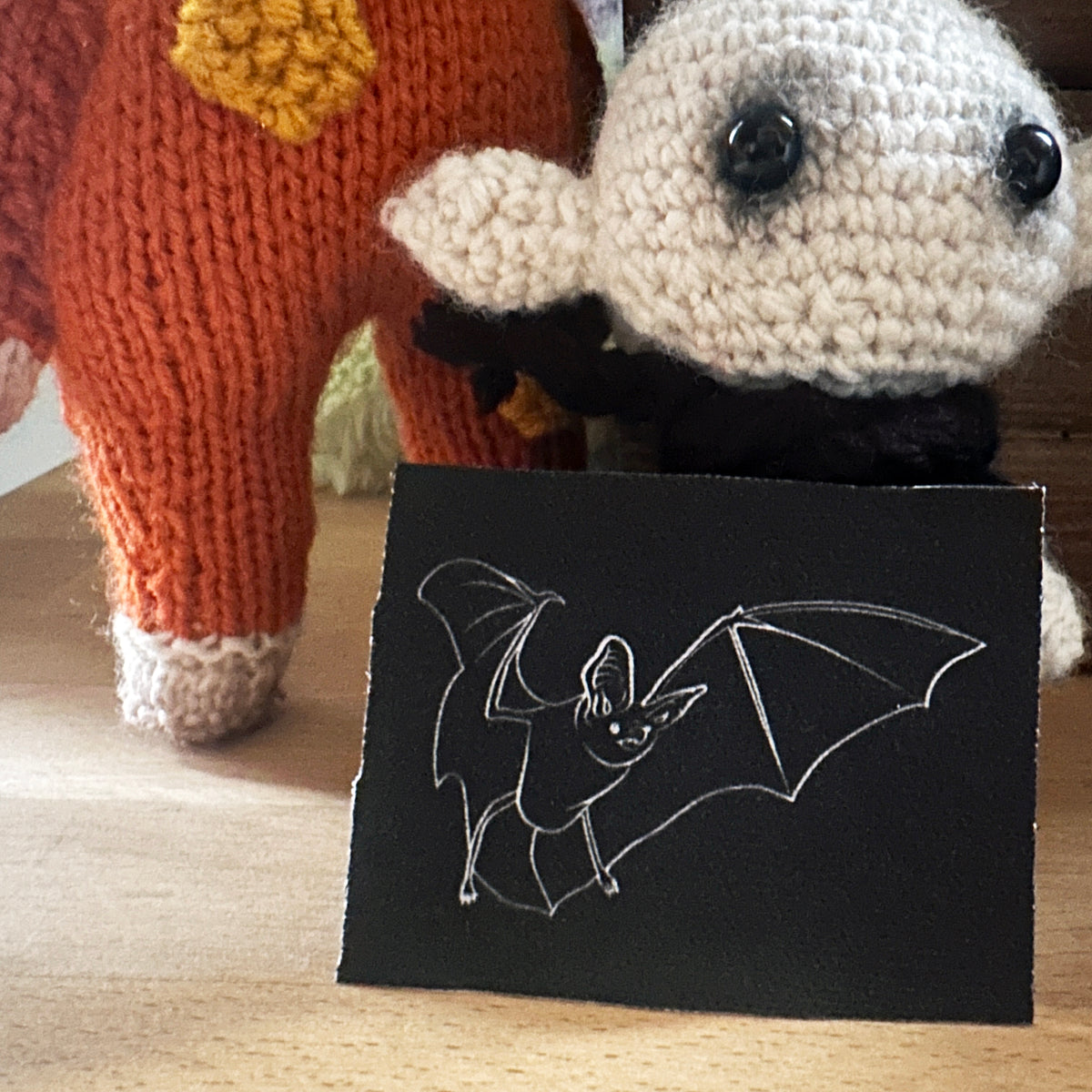 Flying Bat Sew-On Patch-ESPI LANE