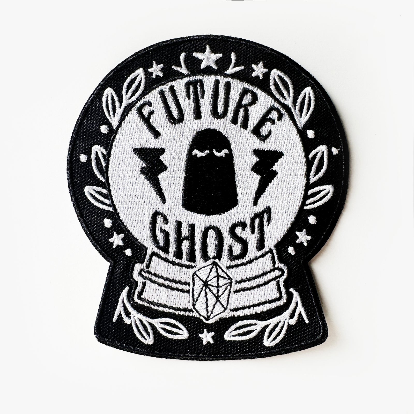 Future Ghost Iron On Patch-ESPI LANE