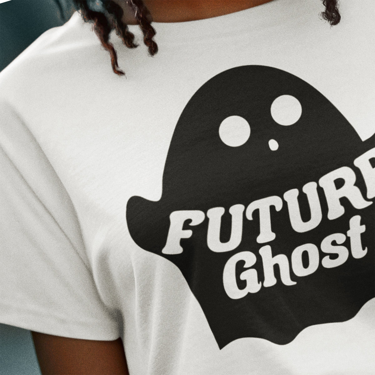 Spooky Cute Future Ghost Graphic Tee