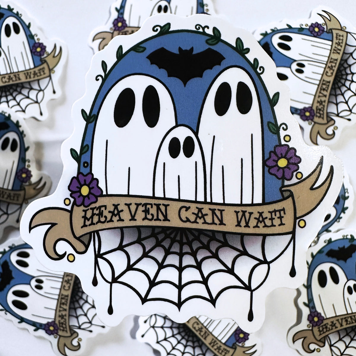 Heaven Can Wait Ghost Sticker