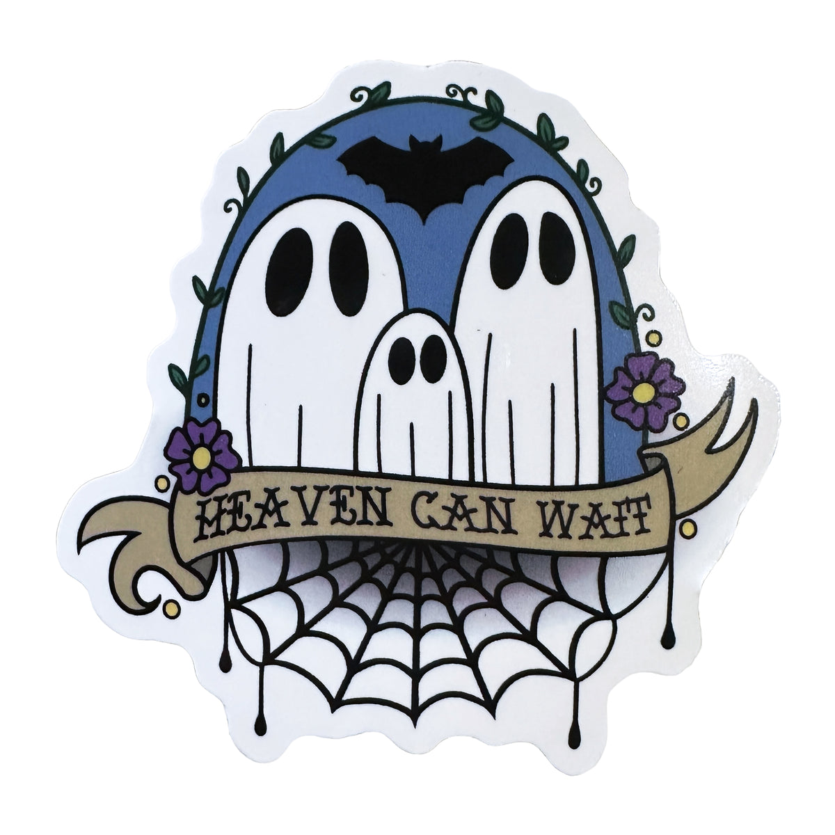 Heaven Can Wait Ghost Sticker