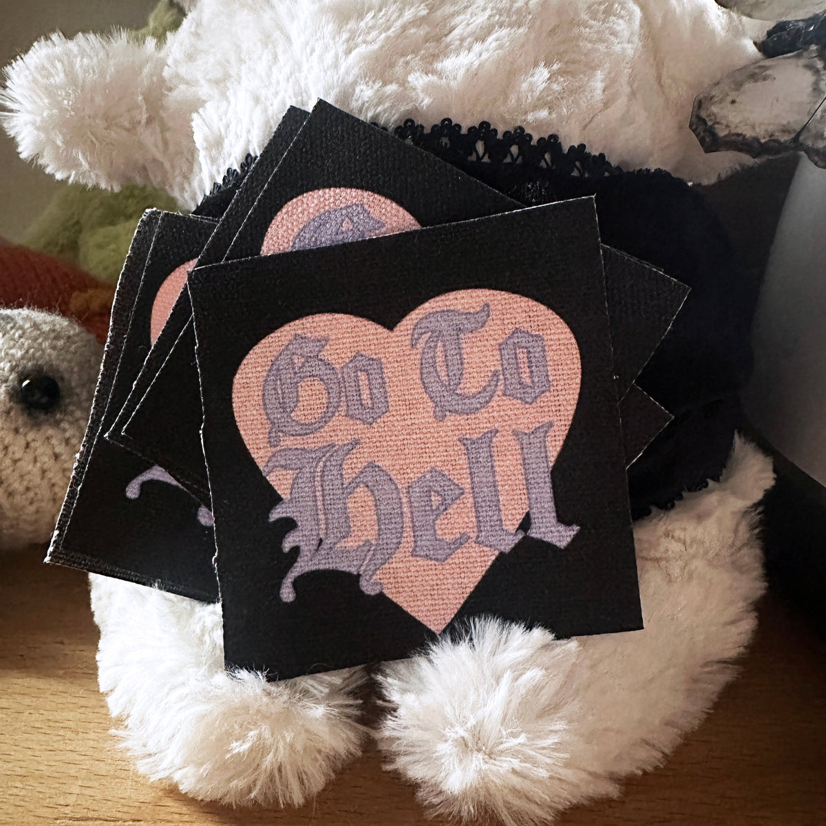 Go To Hell Fabric Patch-ESPI LANE