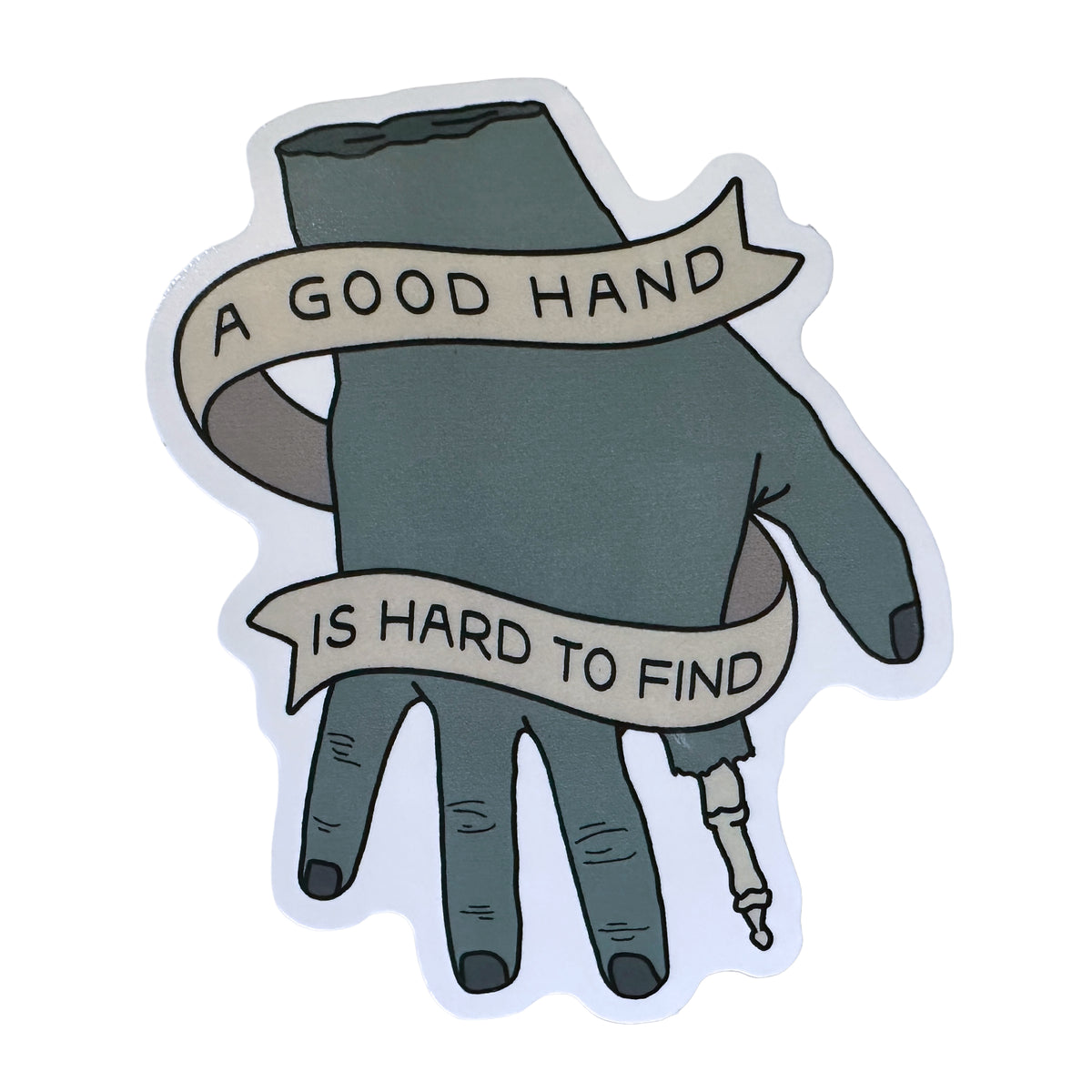 Zombie Hand Sticker