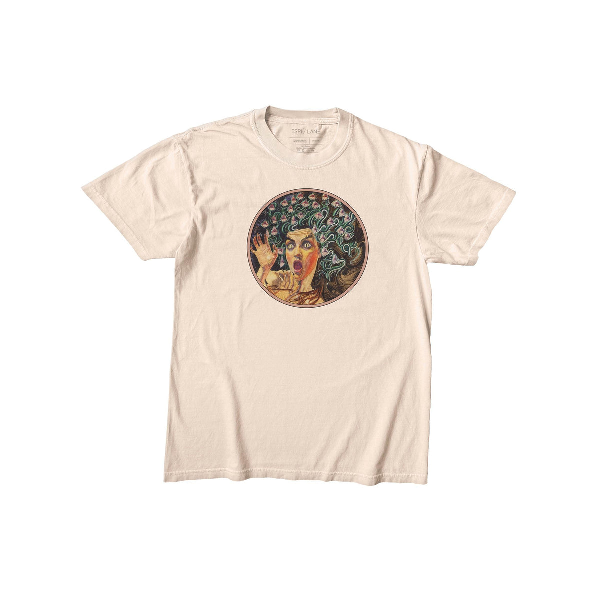 Greek Mythology Medusa Graphic T-Shirt-ESPI LANE