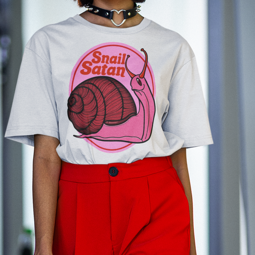 Snail Satan Graphic Shirt