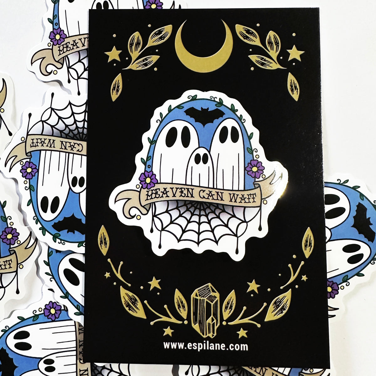 Heaven Can Wait Ghost Sticker-ESPI LANE