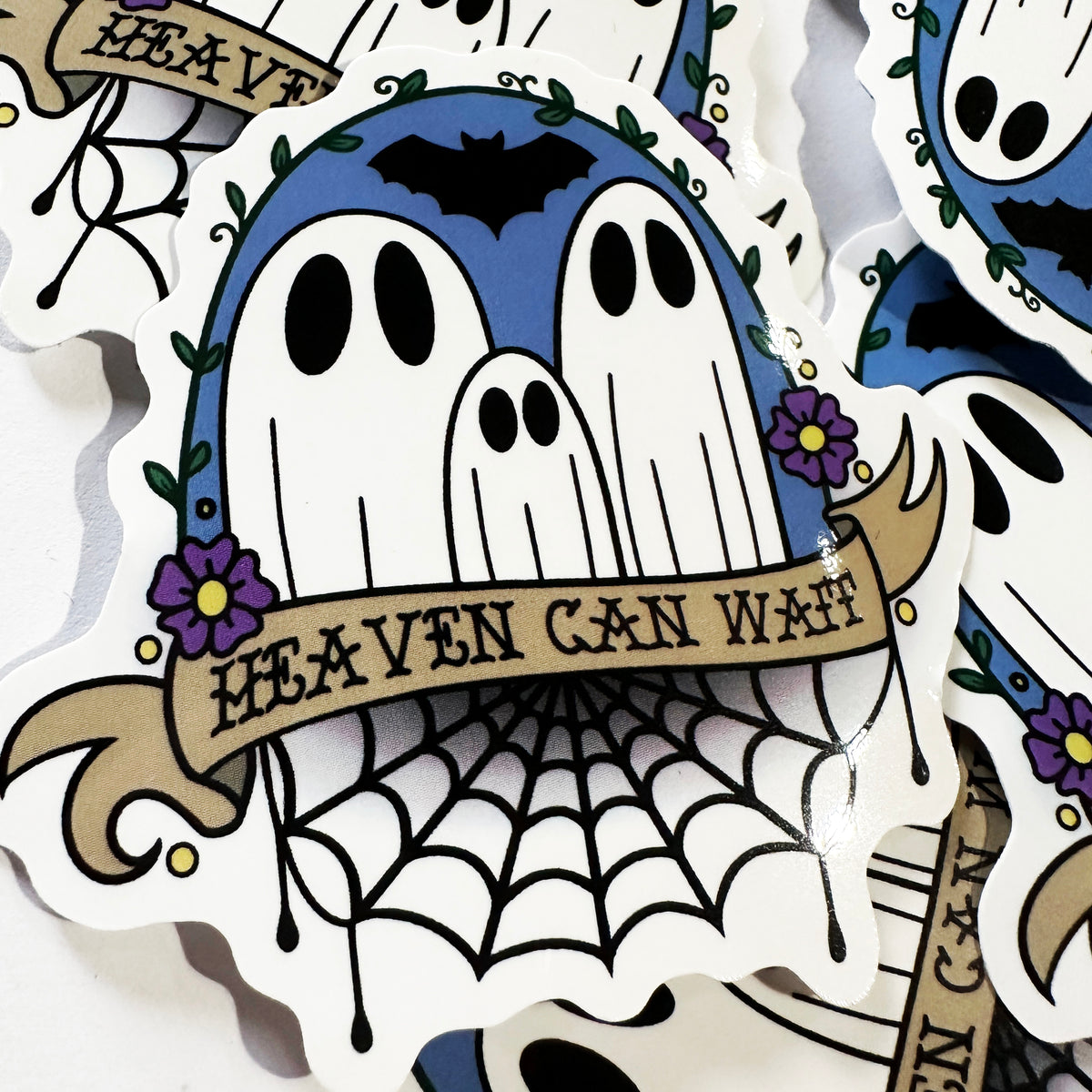 Heaven Can Wait Ghost Sticker-ESPI LANE