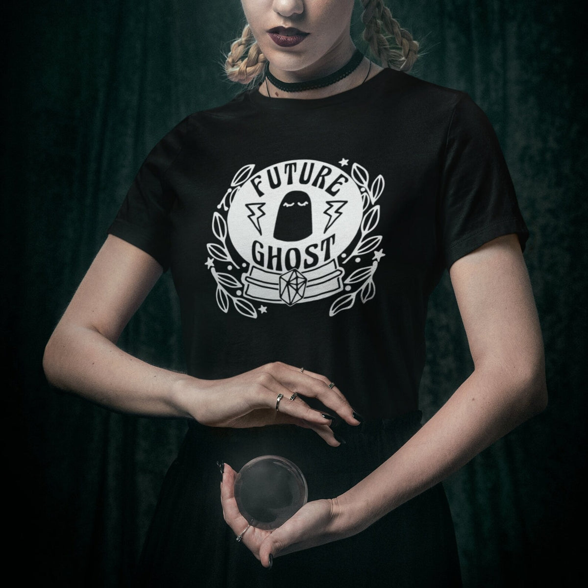 Future Ghost Graphic T-Shirt
