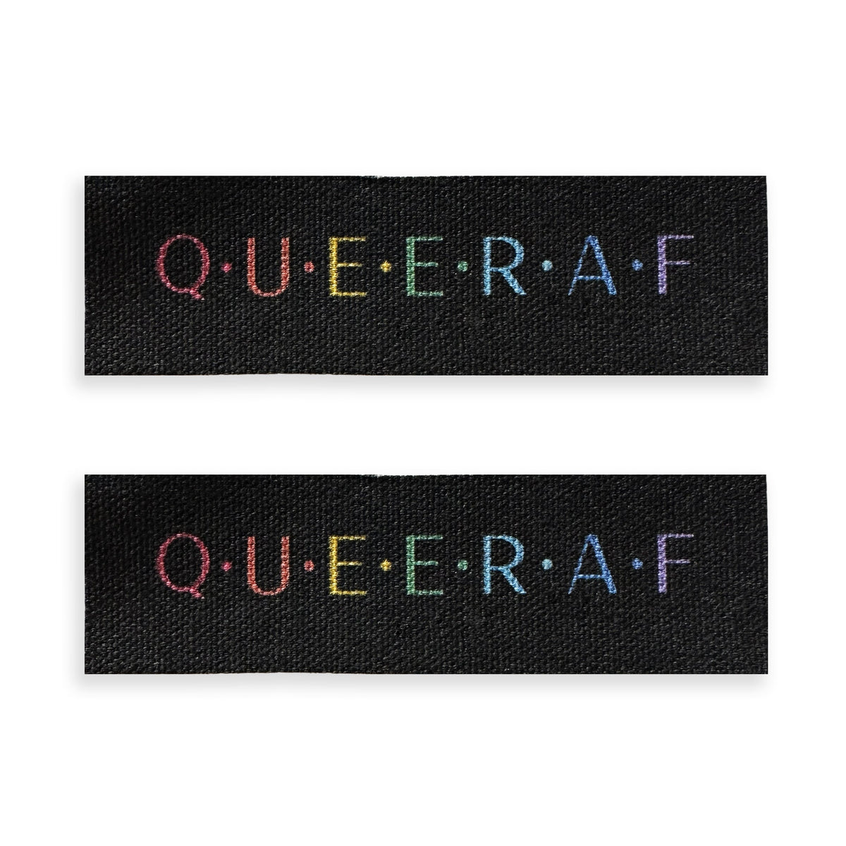 Queer AF Cotton Sew-On Patch