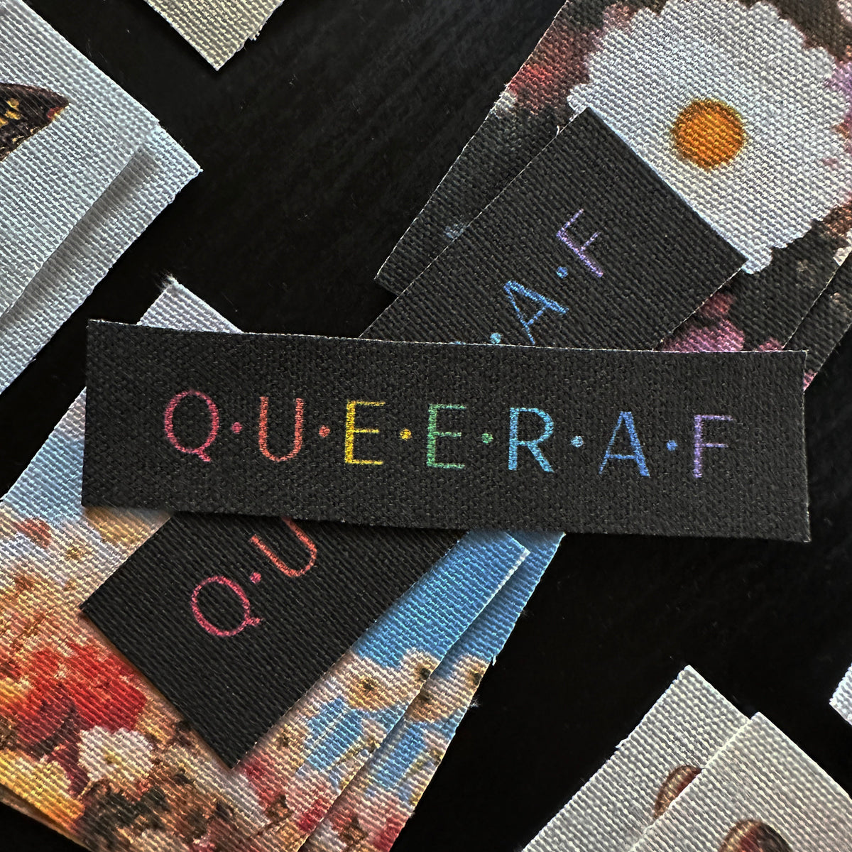 Queer AF Cotton Sew-On Patch