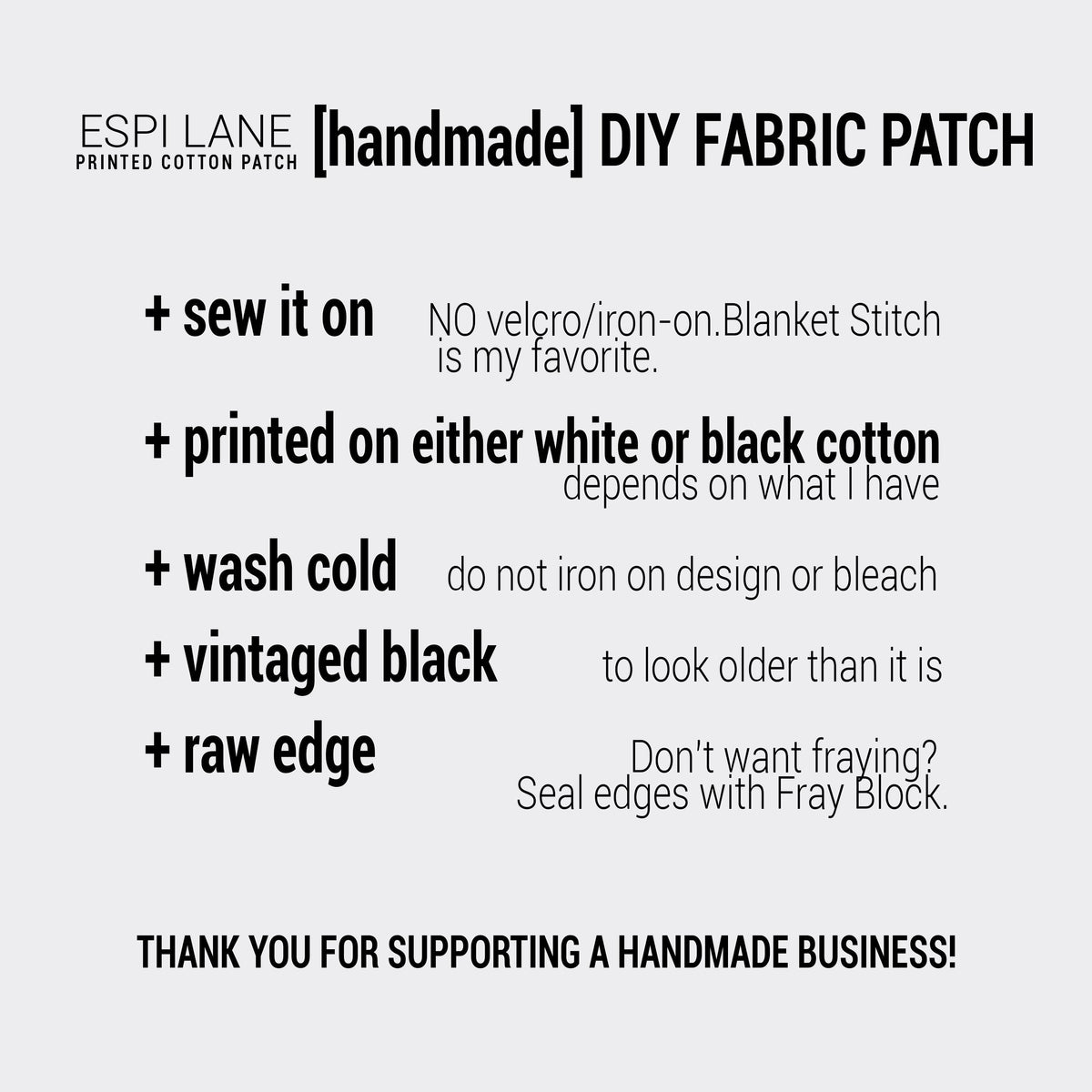 Barberi Angel Sew-on Cloth Patch