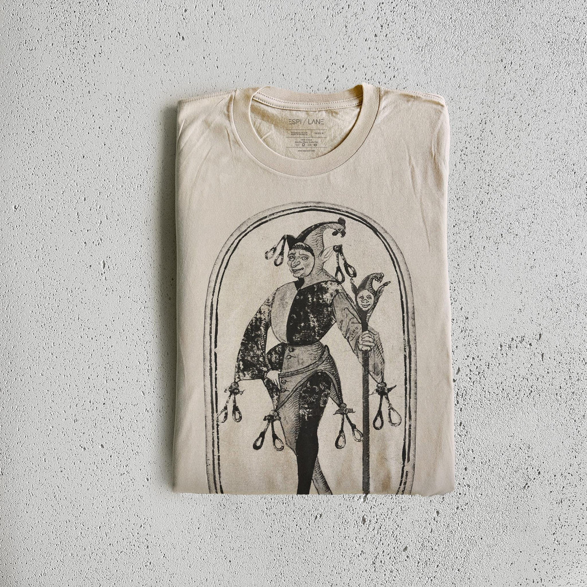Jester Clown Vintage Style Unisex Graphic Shirt