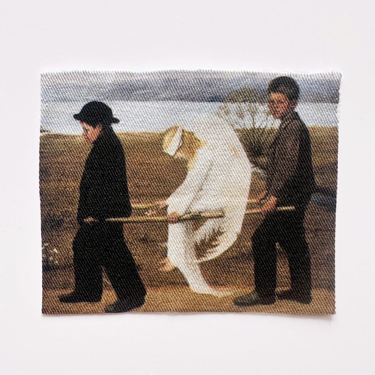 Wounded Angel Sew-On Fabric Patch