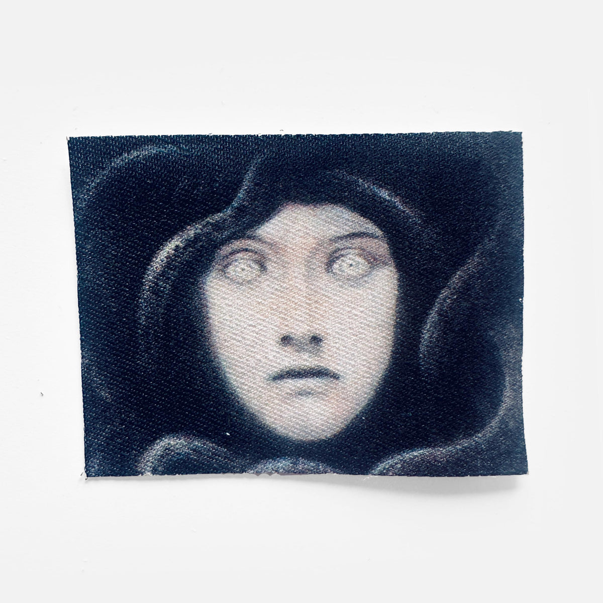 Sew-On Medusa Cotton Fabric Patch