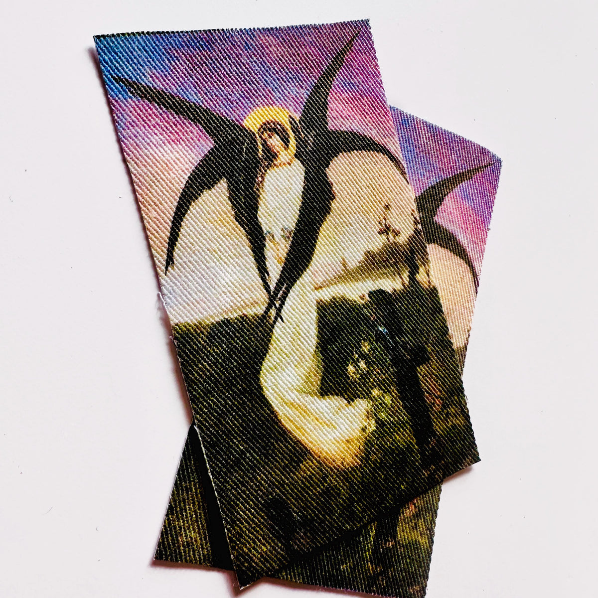 Angel of Sadness Sew On Fabric Patch