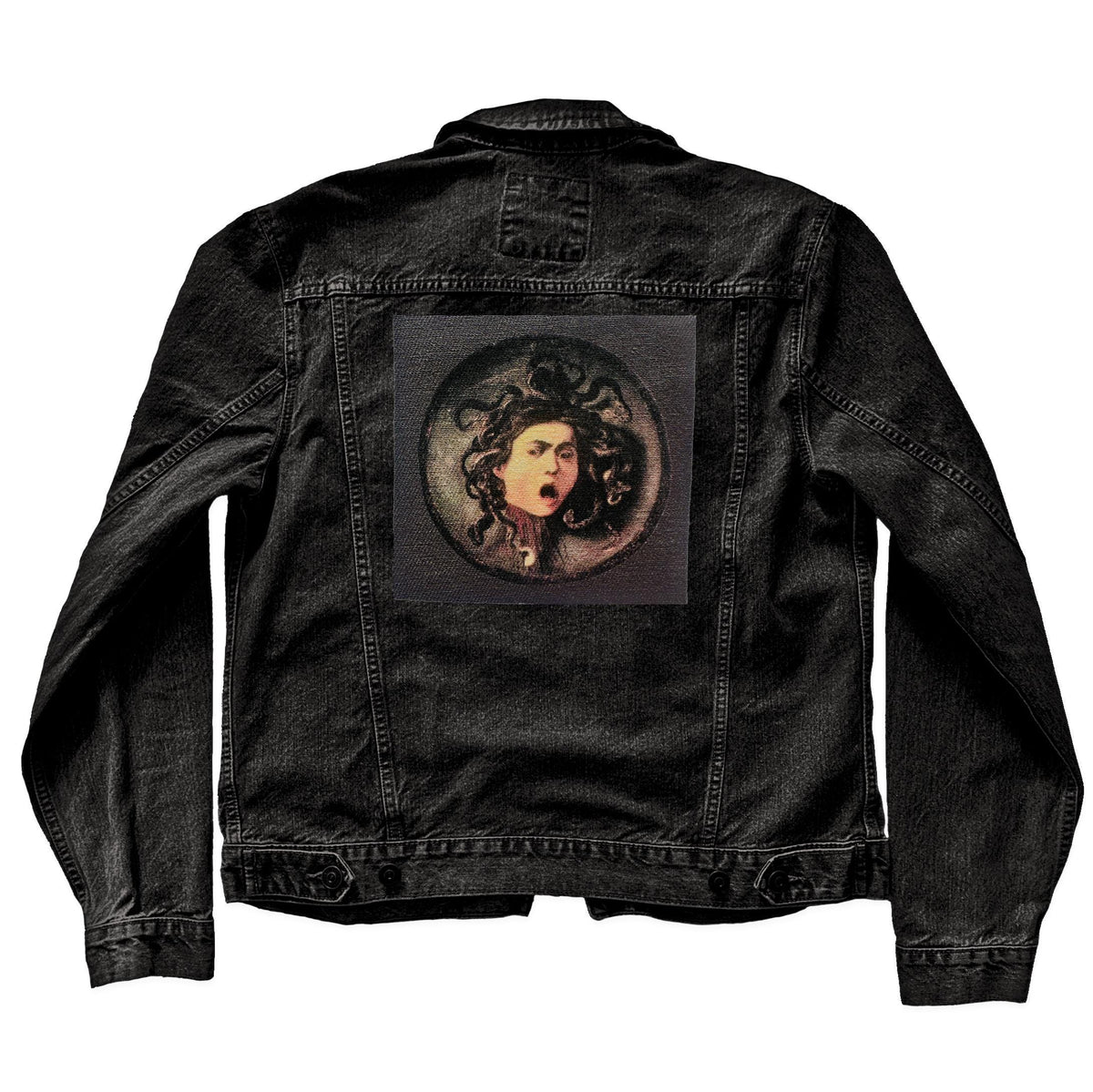 Medusa Head Large Size Back Patch