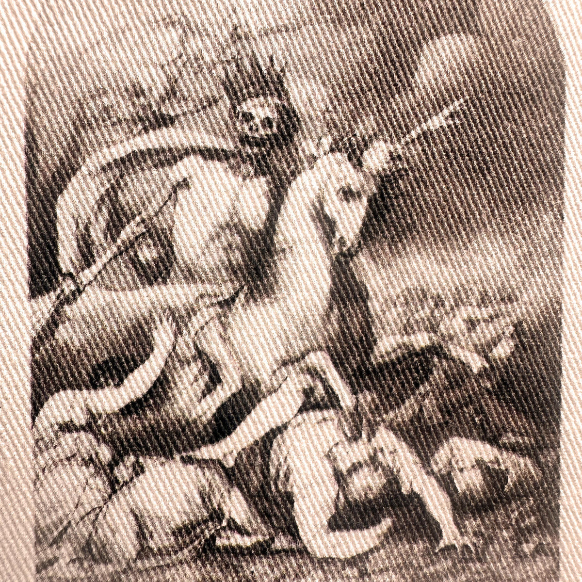 Death on a Pale Horse Cotton Sew On Patch