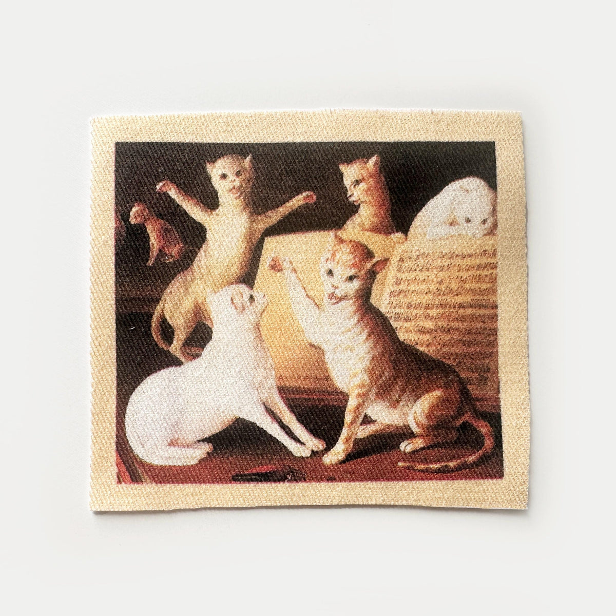 Cats In Concert Sew-On Cloth Fabric Patch