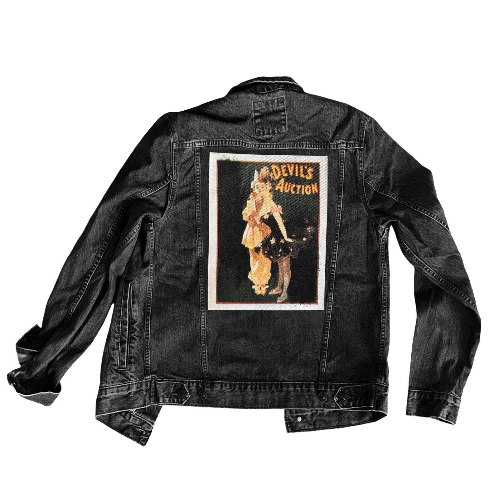 Jester Clown Large Jacket Sew On Fabric Patch-ESPI LANE