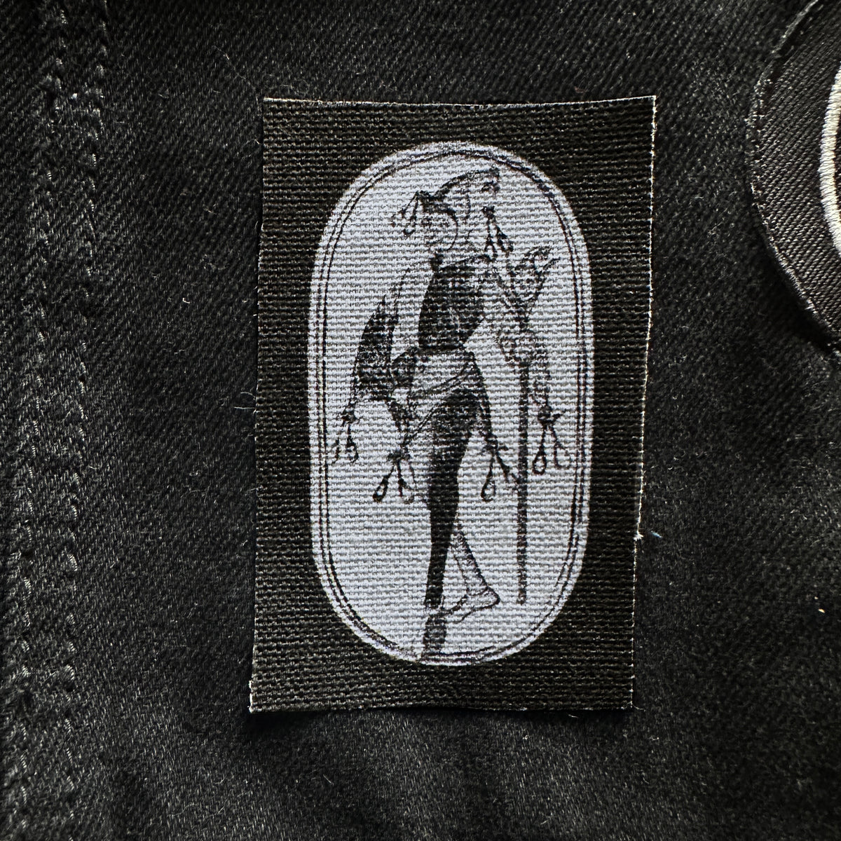 Jester Clown Sew-On Patch-ESPI LANE