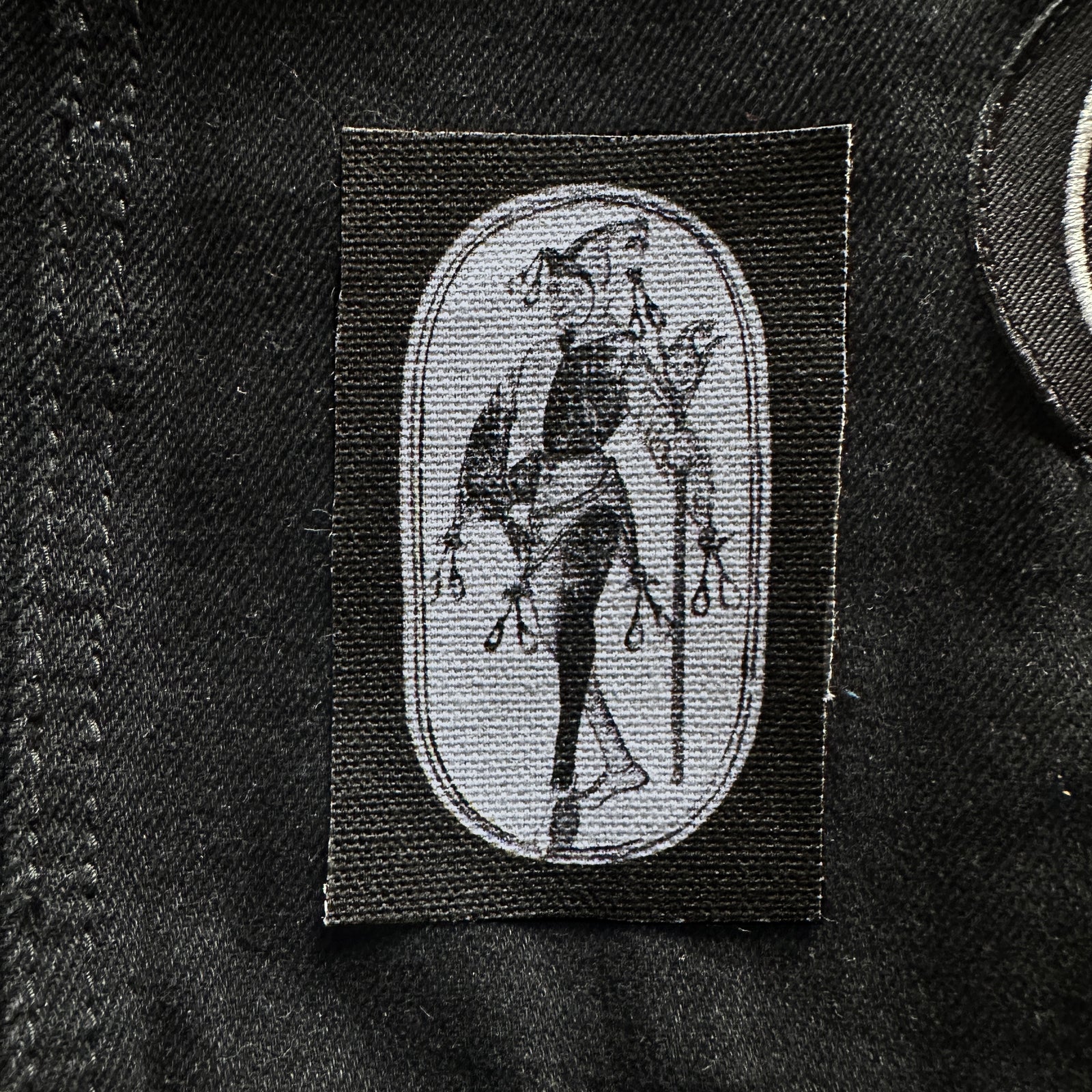 Jester Clown Sew-On Patch-ESPI LANE