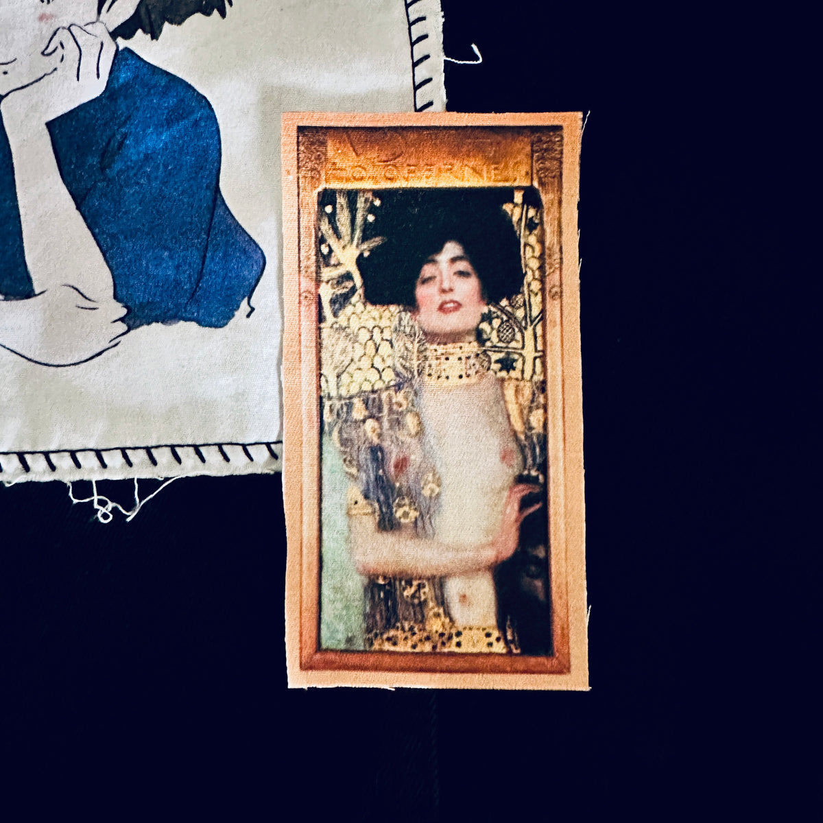 Judith by Klimt Patch Sew-On Fabric Patch-ESPI LANE