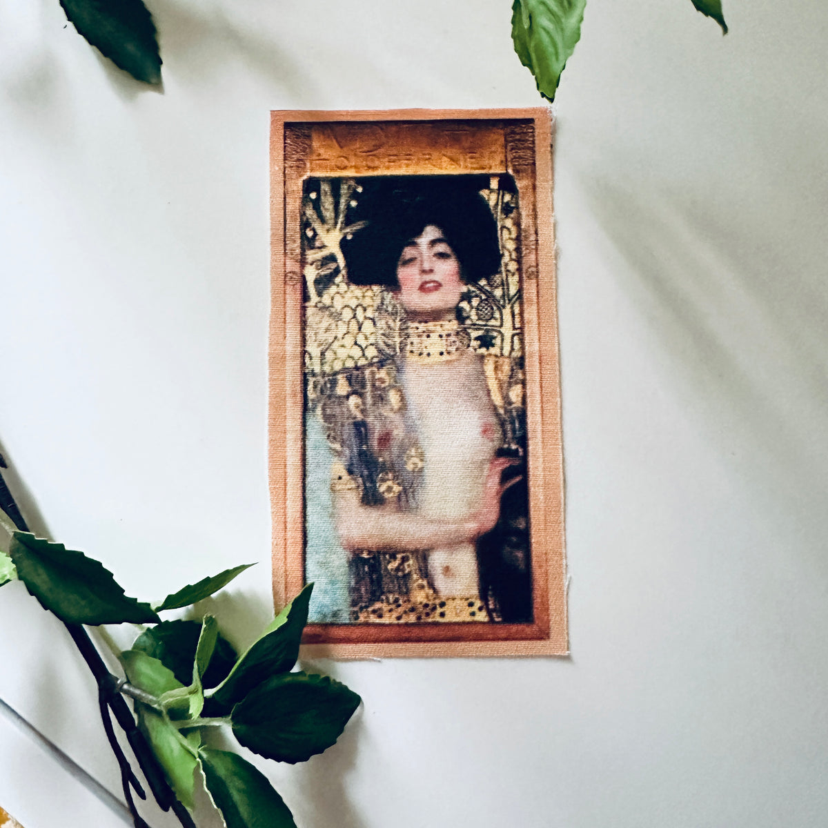 Judith by Klimt Patch Sew-On Fabric Patch-ESPI LANE