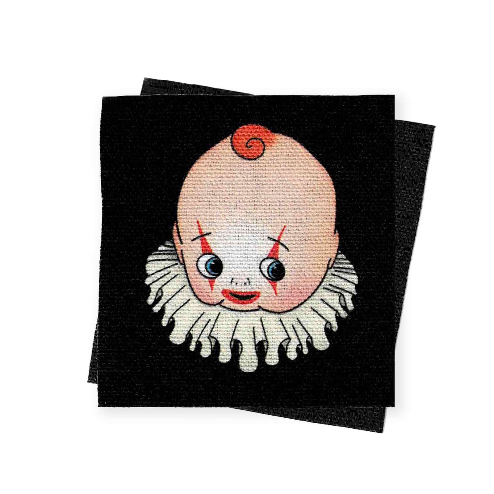 Kewpie Clown Sew-On Patch-ESPI LANE