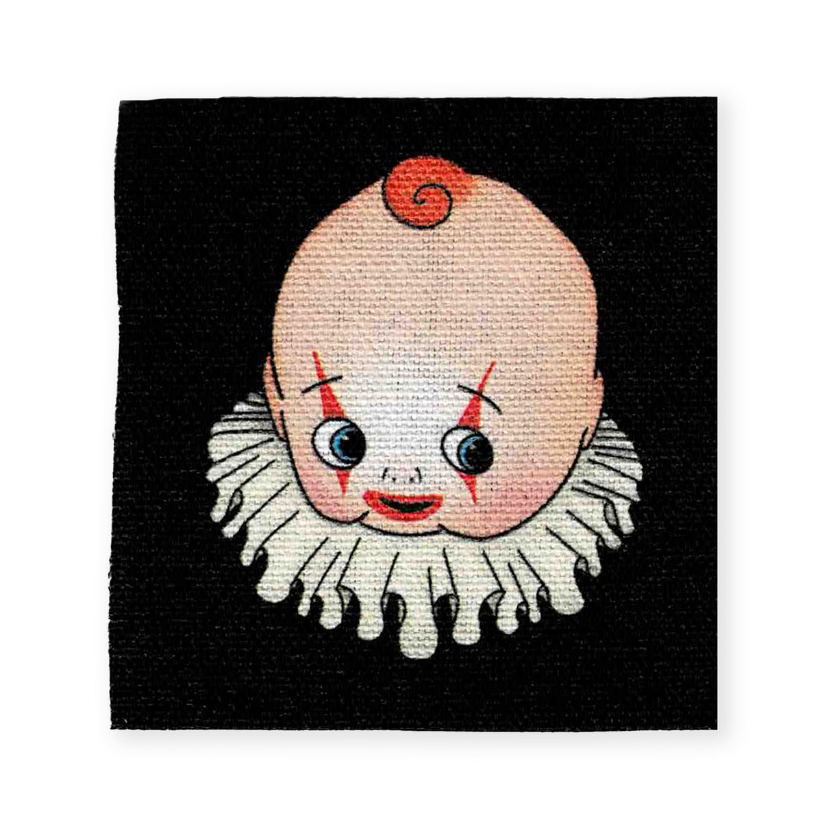 Kewpie Clown Sew-On Patch-ESPI LANE