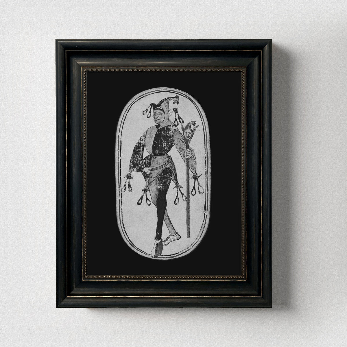 Knave of Nooses Jester Clown Fine Art Print-ESPI LANE