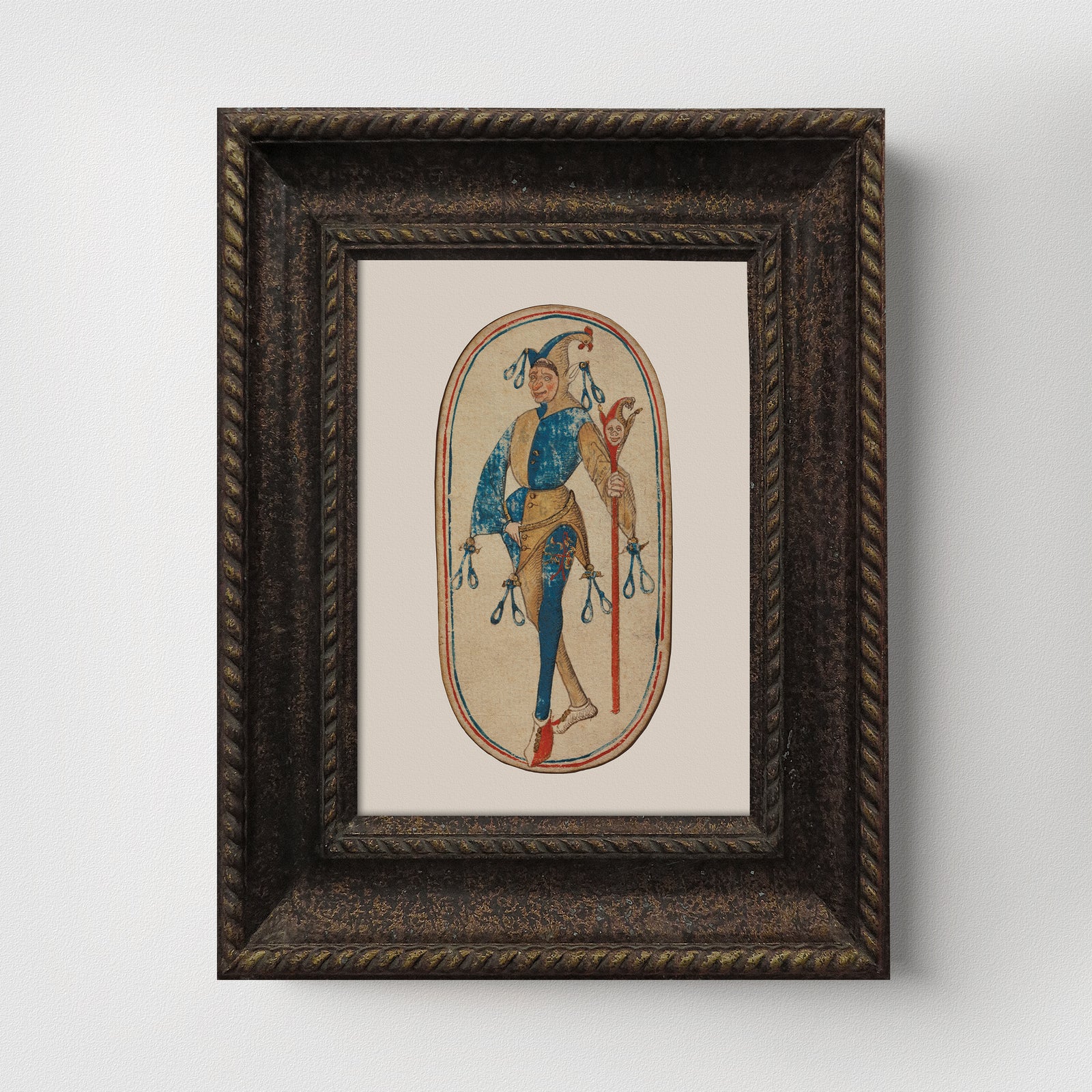 Knave of Nooses Jester Clown Fine Art Print-ESPI LANE