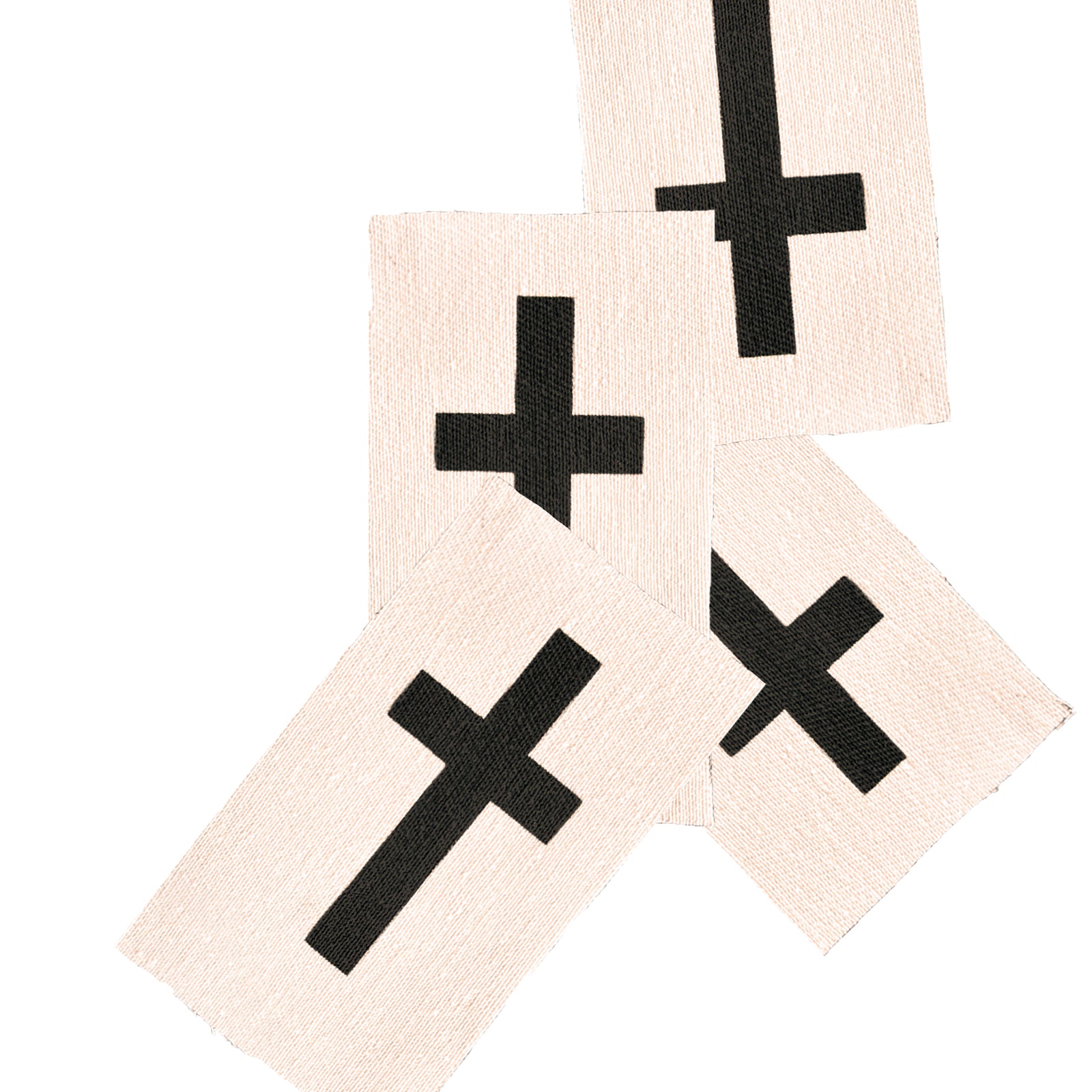 Large Cross Sew-On Jacket Back Patch-ESPI LANE