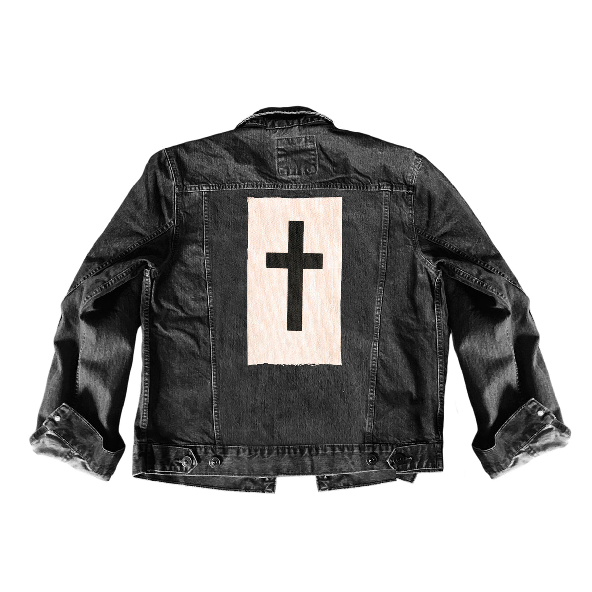 Large Cross Sew-On Jacket Back Patch-ESPI LANE