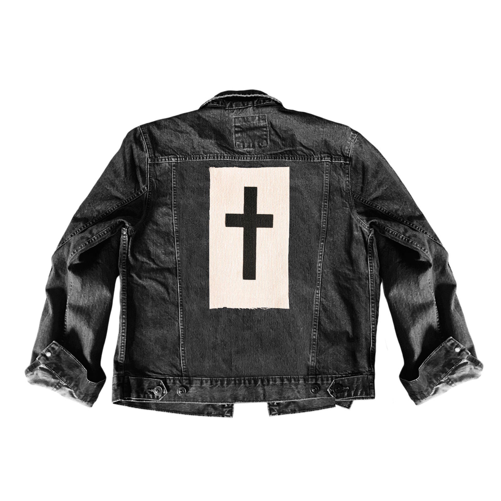 Large Cross Sew-On Jacket Back Patch-ESPI LANE