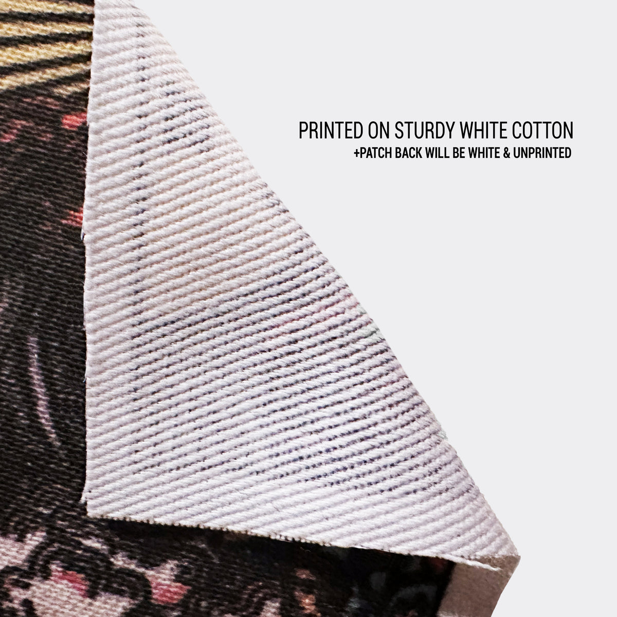 Large Vintage Tarot Fool Sew-On Jacket Back Patch-ESPI LANE