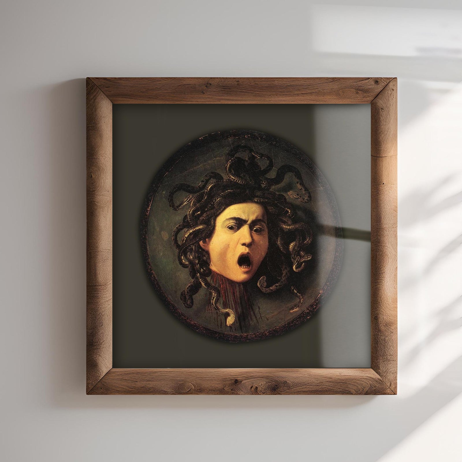 Medusa Fine-Art Historic Print by Carvaggio-ESPI LANE