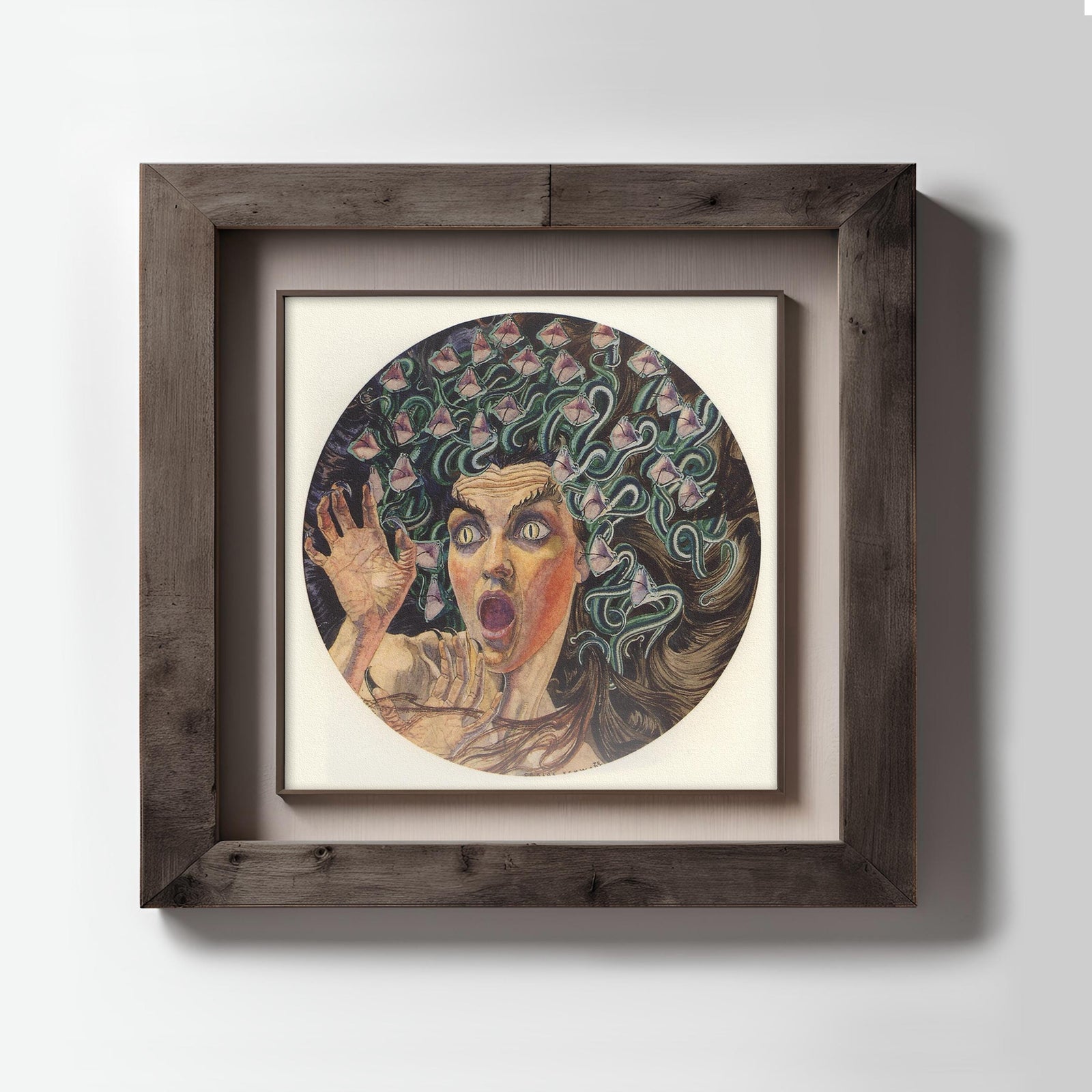 Medusa Gothic Fine-Art Print-ESPI LANE