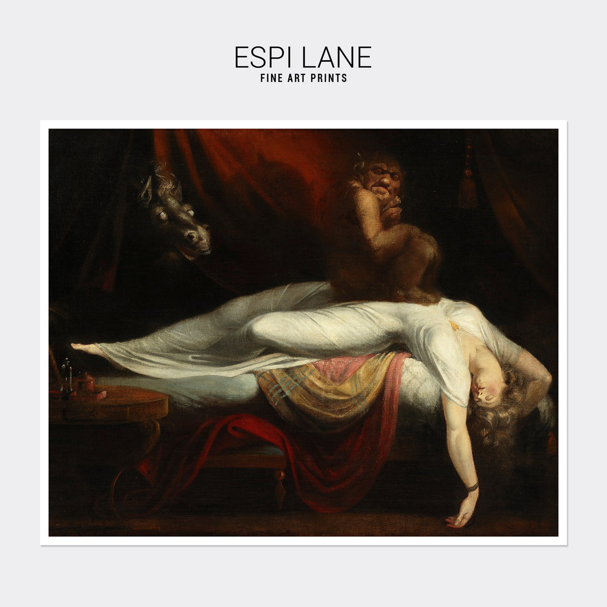 Nightmare Henry Fuesli Fine Art Print-ESPI LANE