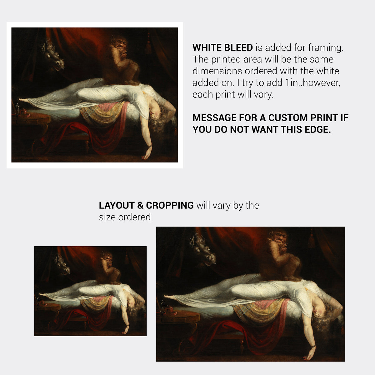 Nightmare Henry Fuesli Fine Art Print-ESPI LANE