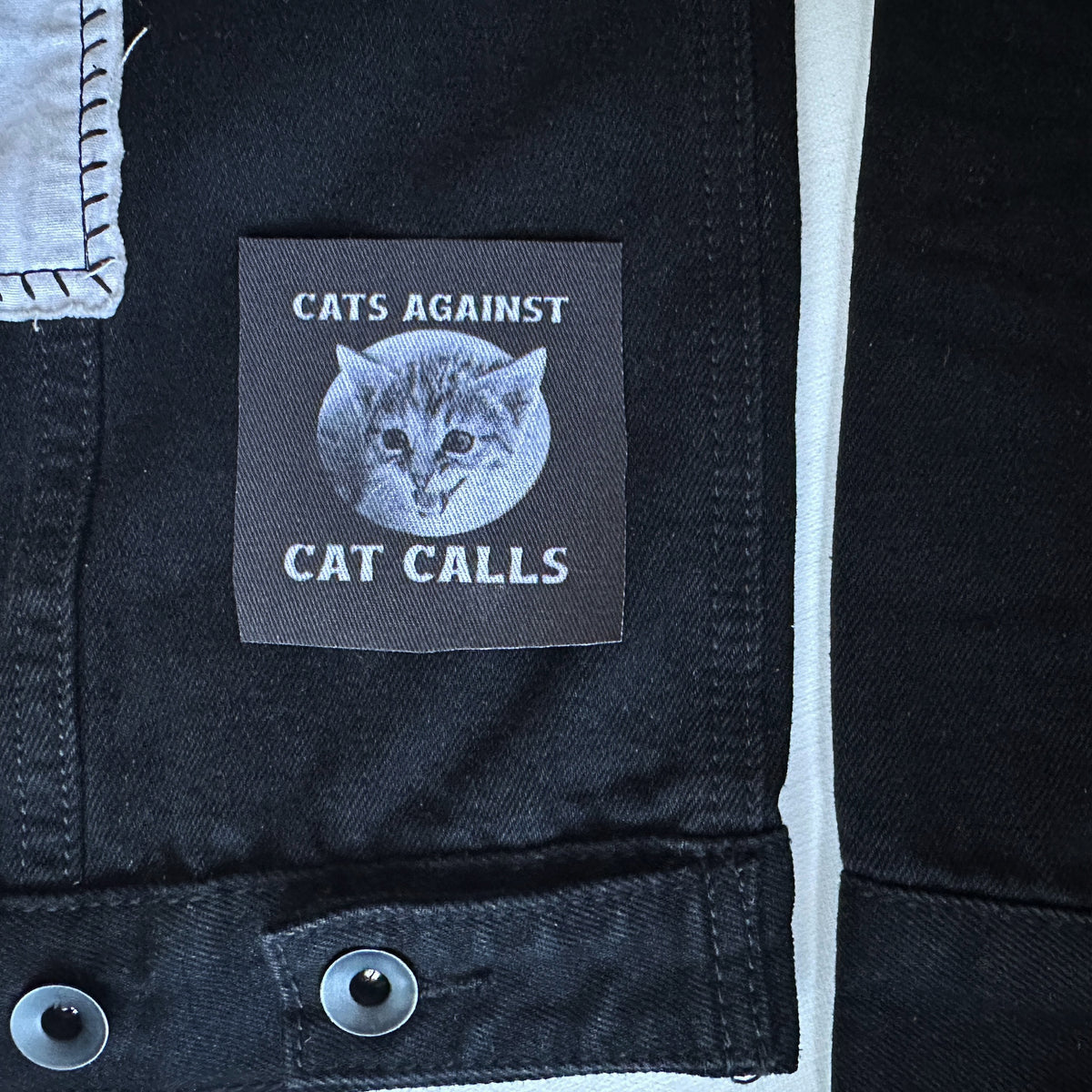 No Cat Calls Fabric Patch-ESPI LANE