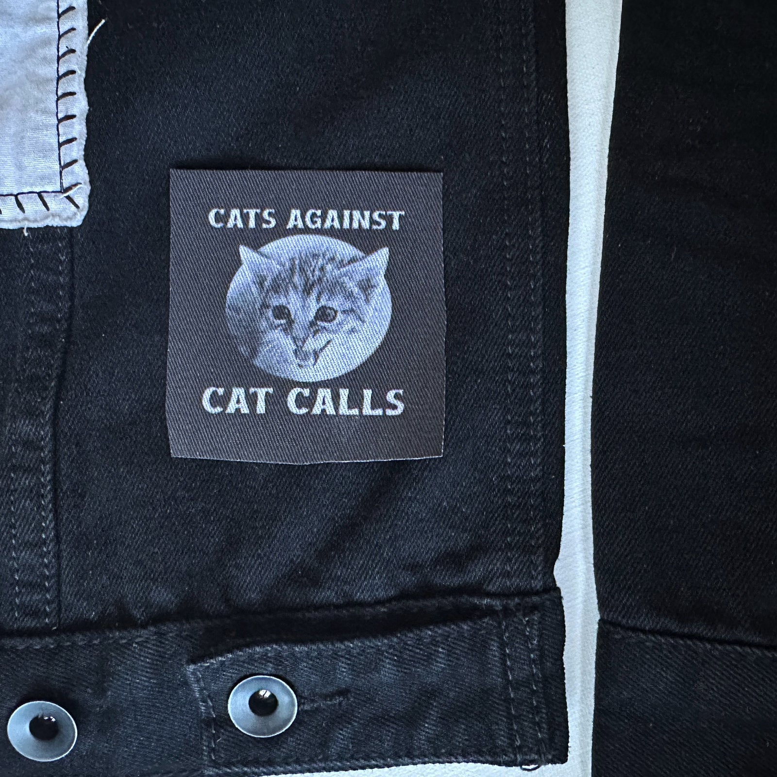 No Cat Calls Fabric Patch-ESPI LANE