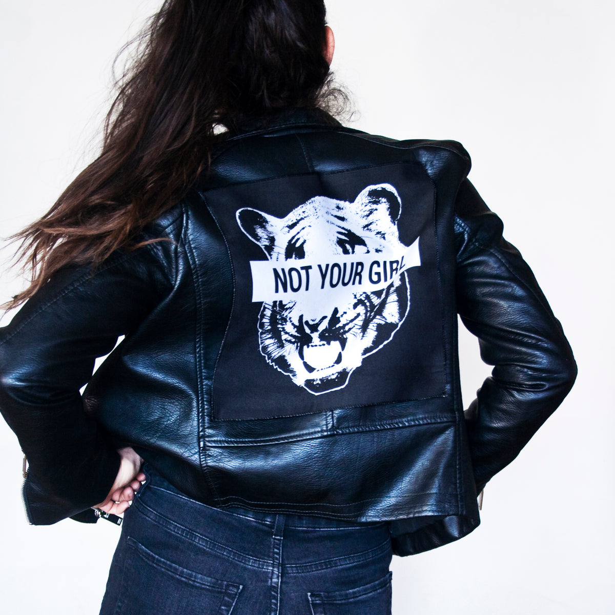 Not Your Girl Large Sew-On Jacket Patch-ESPI LANE