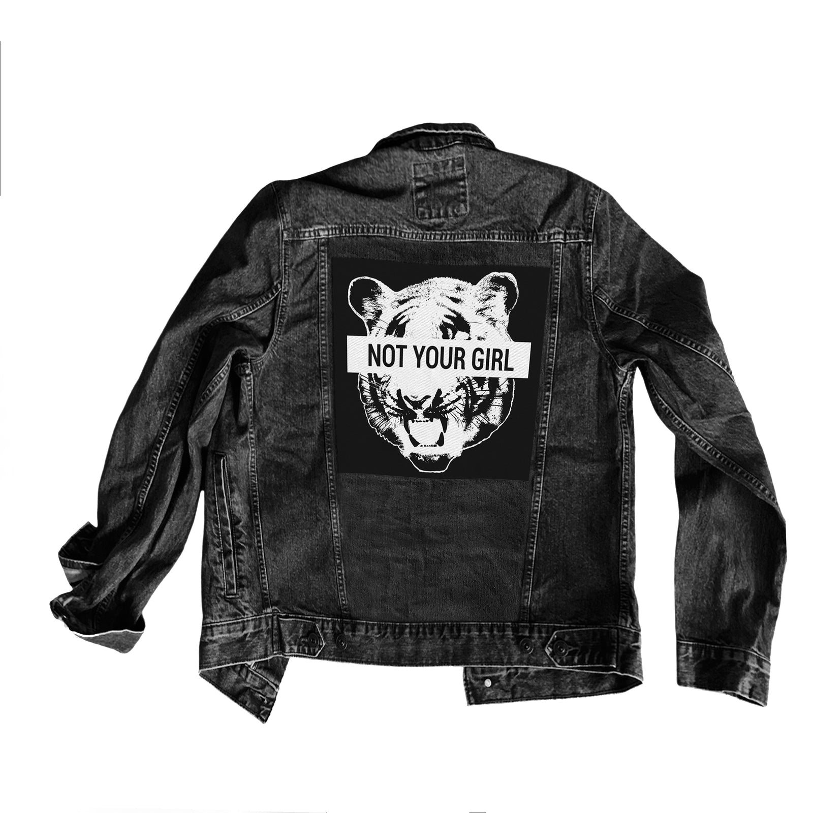 Not Your Girl Large Sew-On Jacket Patch-ESPI LANE