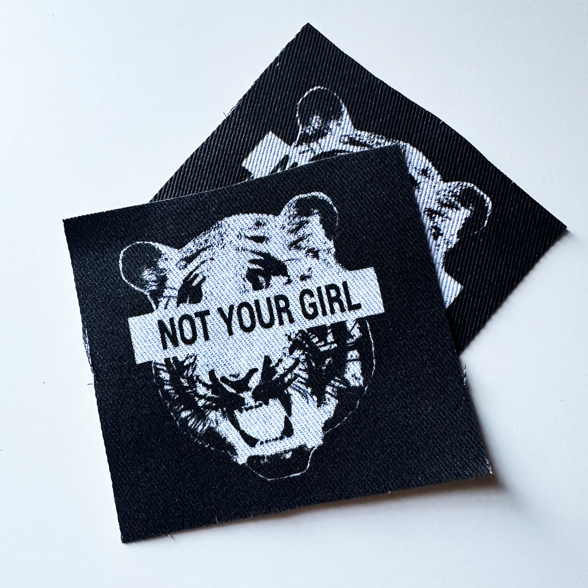 Not Your Girl Sew On Fabric Patch-ESPI LANE