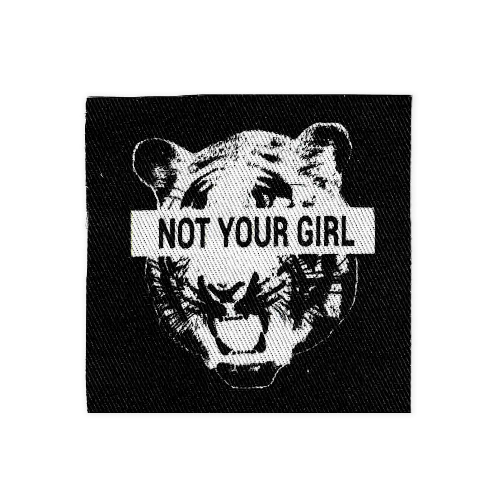Not Your Girl Sew On Fabric Patch-ESPI LANE