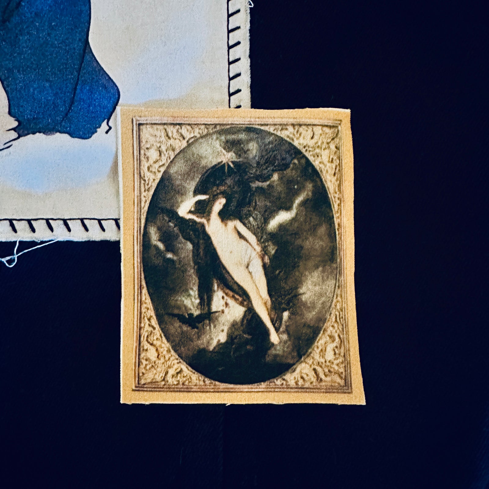 Nyx Night Goddess Sew-On Fabric Patch-ESPI LANE
