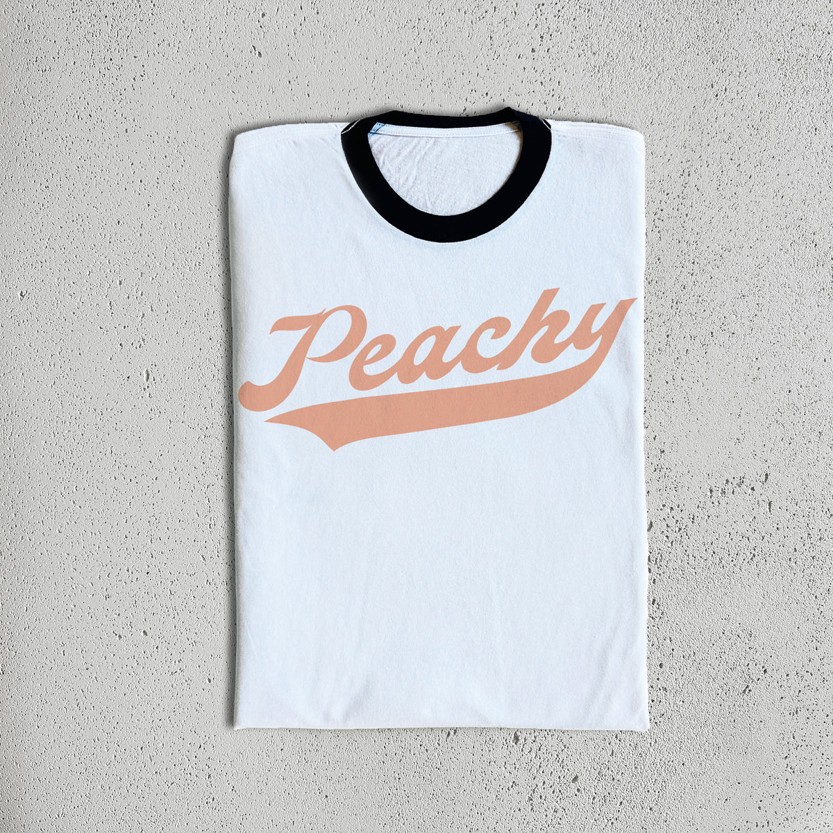 Peachy Vintage Graphic Tee-ESPI LANE