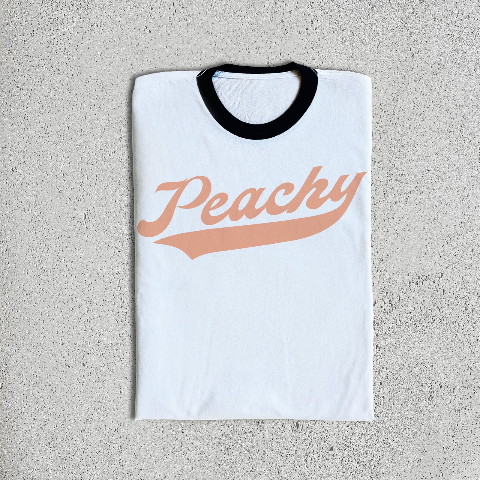 Peachy Vintage Graphic Tee-ESPI LANE