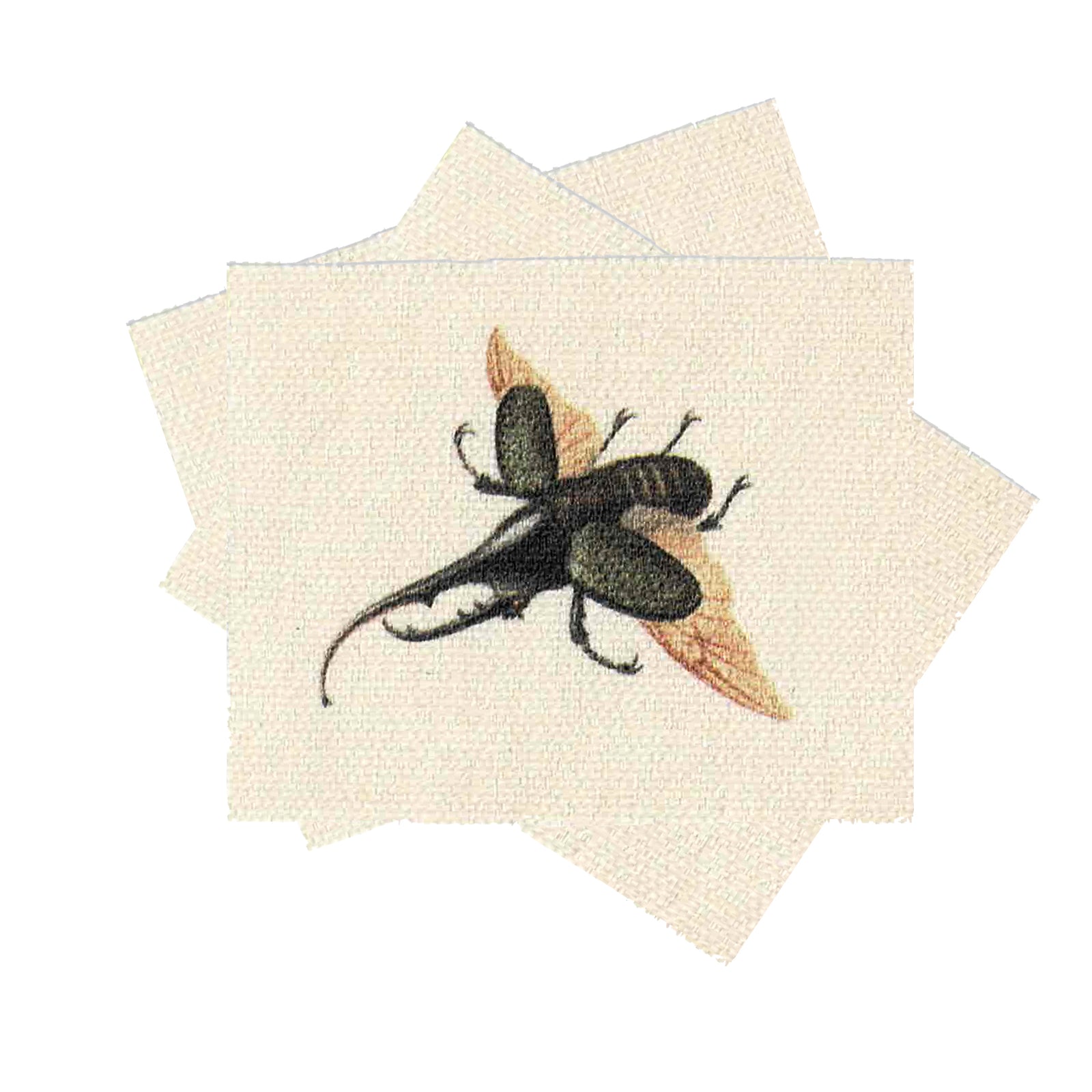 Rhino Beetle Fabric Sew-On Patch-ESPI LANE
